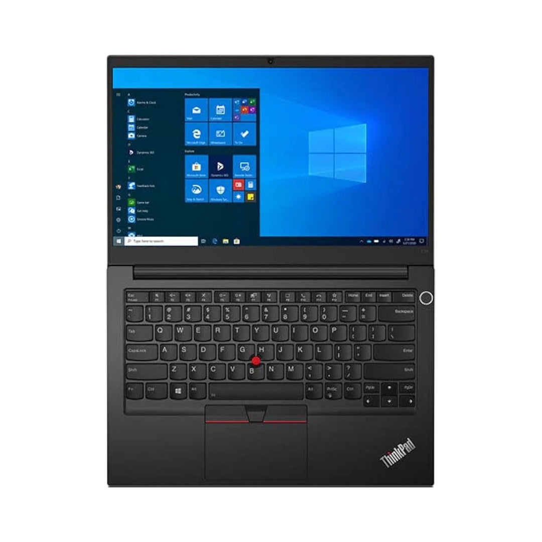 Lenovo ThinkPad E14, Core i7-10th Gen, 14 inch screen, Windows 11 Pro, Intel HD Graphics, Color - Black