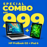 Combo Offer - HP ProBook 440 G5 Laptop + Apple iPad 6 | Renewed.
