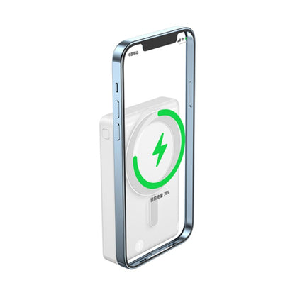 WiWU JC-20 Magnetic Wireless 10000mAh Powerbank - White