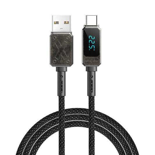 WiWU Wi-C038 Titan 6A USB to Type-C Fast Charging Cable 1.2m - Tarnish