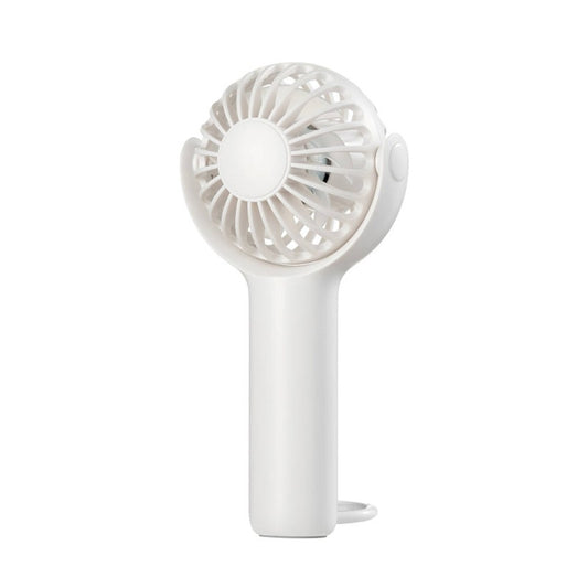 WiWU Wi-FS08 Small Fan Bubble Rotating Handheld with Fan Display Stand - White