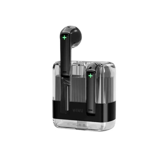 WiWU Crystal TWS Airbuds - Black