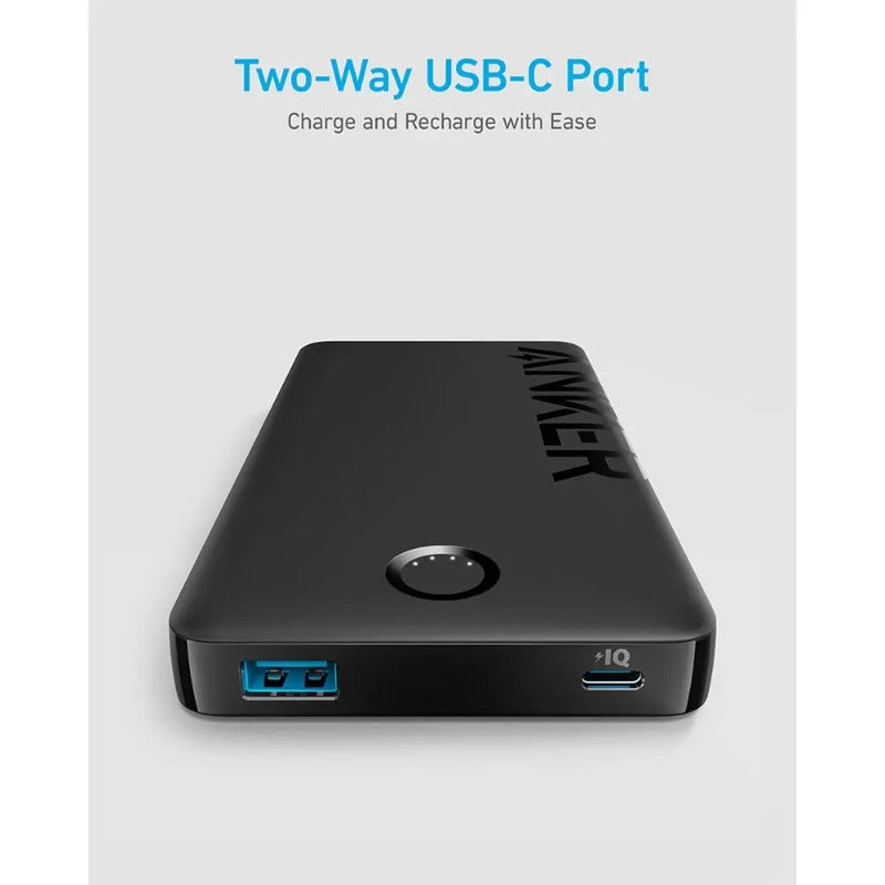 Anker 10000 MAH, 12W 1C1A 323 Power Bank - Black