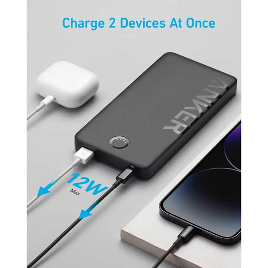 Anker 10000 MAH, 12W 1C1A 323 Power Bank - Black
