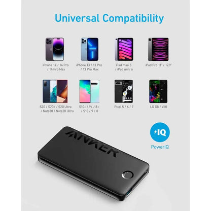 Anker 10000 MAH, 12W 1C1A 323 Power Bank - Black
