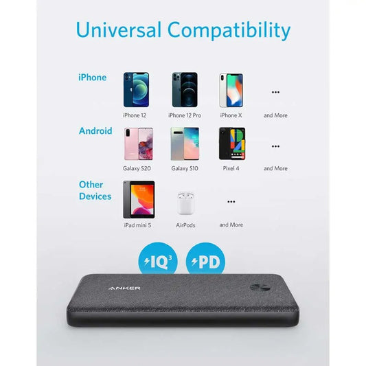 Anker PowerCore III 10,000 20w Fabric Black