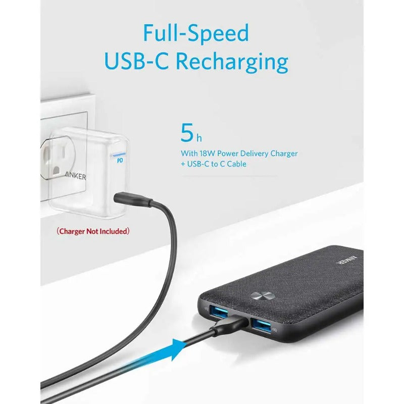 Anker PowerCore III 10,000 20w Fabric Black