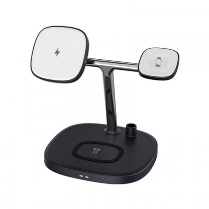 Wiwu M8 Power Air 15W 4 in 1 Wireless Charger - Black