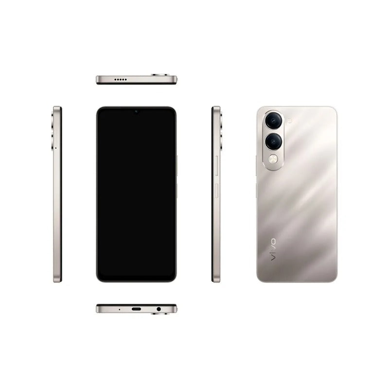 Vivo Y04 5G V2430 SmartPhone 4GB RAM, 128GB Storage - Color Gold