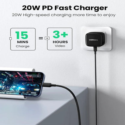 UGreen 20W PD Fast charger-Black