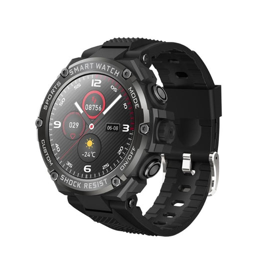 TELUX Powerfit Smart Calling Watch With 1.53 Inch FHD Display - Black