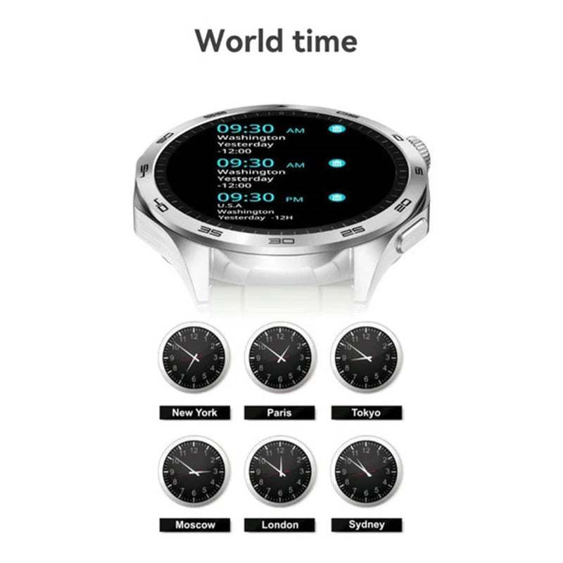 TELUX Neo Amoled Smartwatch - Black