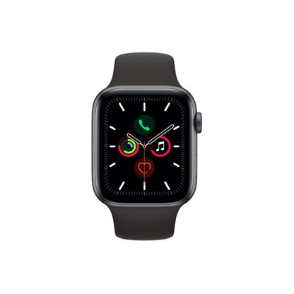 Apple Watch Series 5, GPS+LTE 44MM, Black - Renewed