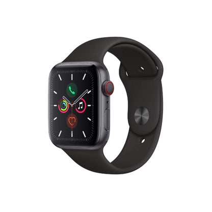 Apple Watch Series 5, GPS+LTE 44MM, Black - Renewed