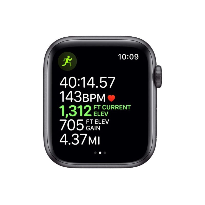 Apple Watch Series 5, GPS+LTE 44MM, Black - Renewed