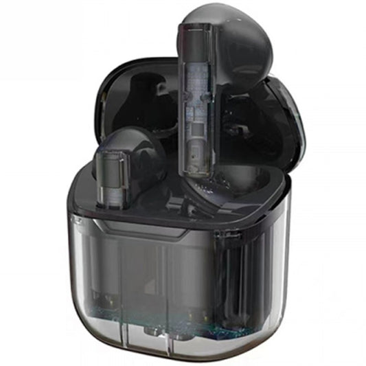 Wiwu Ghost Appearance Tws Airbuds, Color - Black