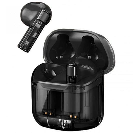 Wiwu Ghost Appearance Tws Airbuds, Color - Black