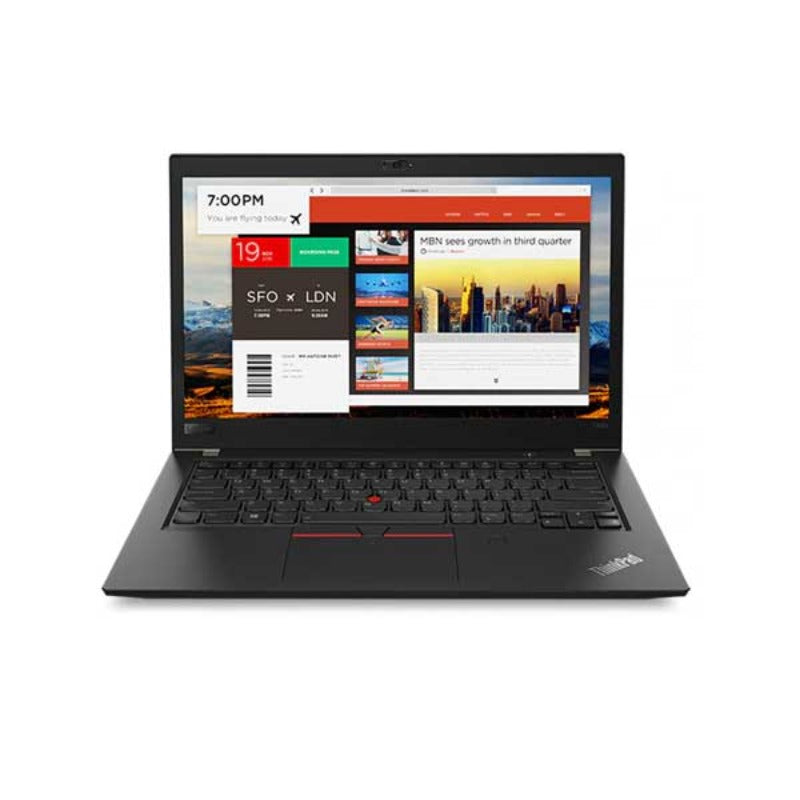 Lenovo ThinkPad T480s, Core i5-8th Gen, 14 inch screen, Color - Black