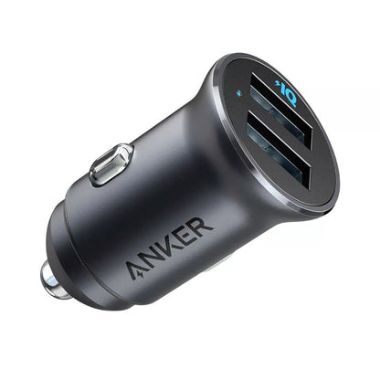 Anker PowerDrive 2 Alloy 24W Car Charger - Black